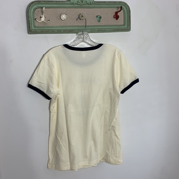 Emerald City Tooth Wisdom graphic ringer short sleeve T-shirt women’s new w tags - Picture 5 of 5